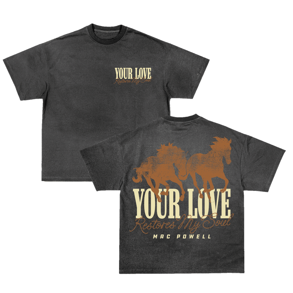 Mac Powell Your Love Tee Vintage Black