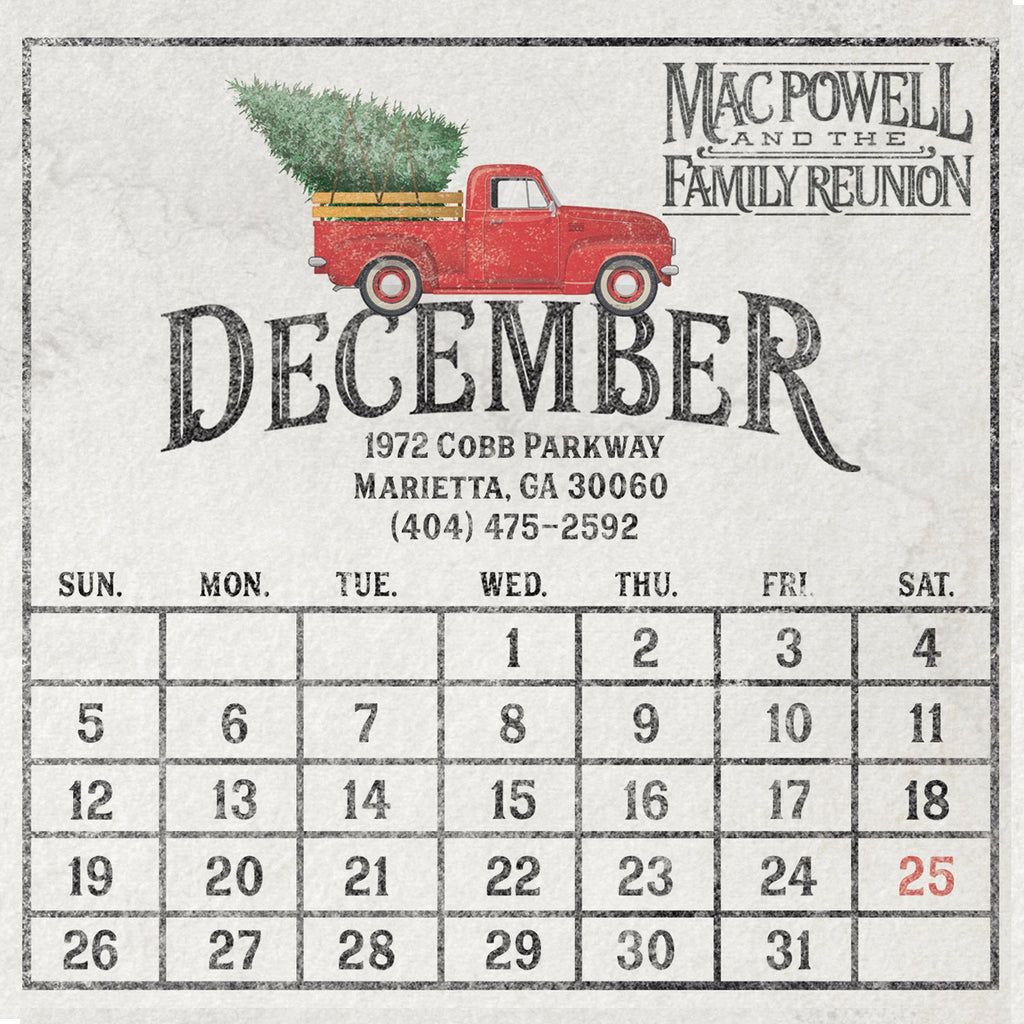 Mac Powell December Album Cover